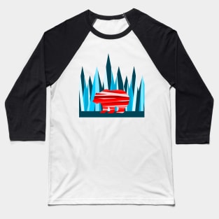 Bear In The Mountains Baseball T-Shirt